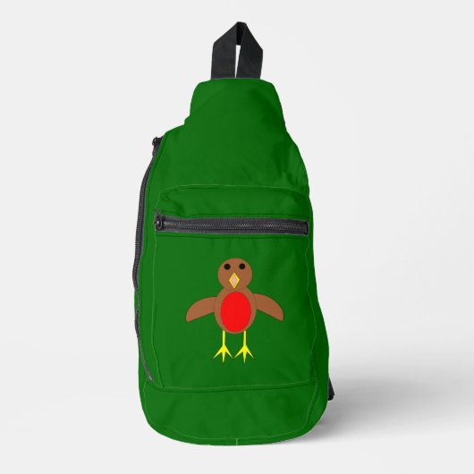 Sac À Bandoulière Robin de Noël (Recto)