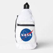Sac À Bandoulière Rocket Blanc Iconique de la NASA (Recto)