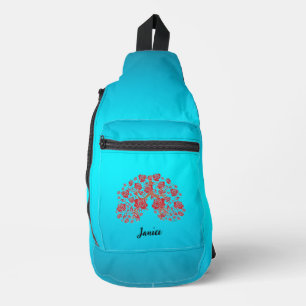 Sac À Bandoulière Roses et espoir