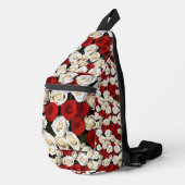 Sac À Bandoulière RosesRougesEtBlanches (Coin droit)