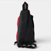 Sac À Bandoulière Rouge / Noir (Verso)
