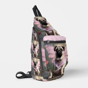 Sac À Bandoulière Royal Pug : La Princesse Fée des Royaumes Enchanté