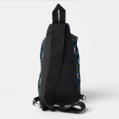 Sac À Bandoulière Sacsoche Bluebirds Bleu foncé (Verso)