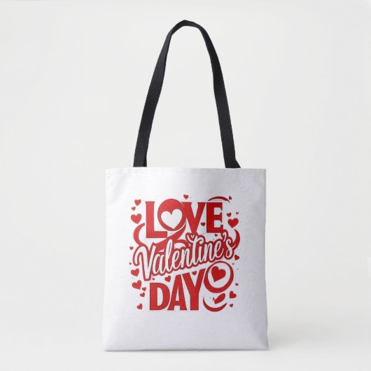 Sac à bandoulière Saint-Valentin Amour (Devant)