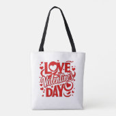 Sac à bandoulière Saint-Valentin Amour (Dos)