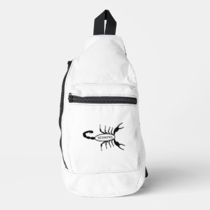 Sac À Bandoulière Scorpio noir Scorpion étoile