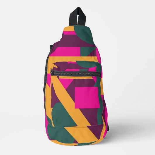 Sac À Bandoulière Simple et audacieux (Recto)