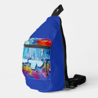 SlipperyJoe NYC graffiti lune entourée de tourbill