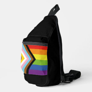 Sac À Bandoulière SlipperyJoe's Intersex Progress Pride Flag gay gif
