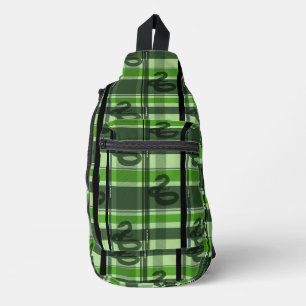 Sac À Bandoulière SLYTHERIN™ Tartan Plaid Motif