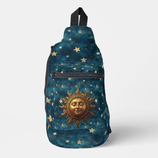 Sac À Bandoulière Soleil céleste (Recto)