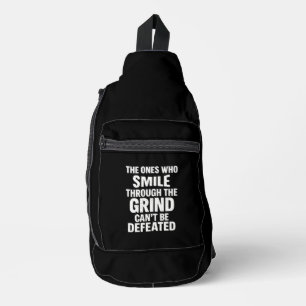 Sac À Bandoulière Sourire broyer gymnase motivation citation avec te