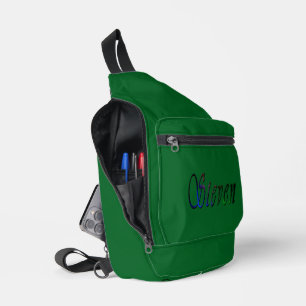 Sac À Bandoulière "Steven" Nom Les Couleurs De Steven,