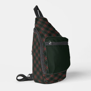 Sac À Bandoulière Stewart Black Scottish Clan Tartan