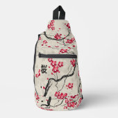 Sac À Bandoulière Style oriental Sakura Cherry Blossom Art (Recto)