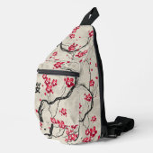 Sac À Bandoulière Style oriental Sakura Cherry Blossom Art (Coin droit)