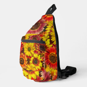 Sac À Bandoulière Sunflowers Motif sans couture