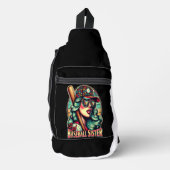 Sac À Bandoulière Sunny Batter : Soeur Cool de baseball (Recto)