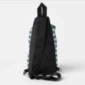 Sac À Bandoulière Sur le Green Argyle (Verso)