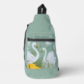 Sac À Bandoulière Swans par Verneuil (Recto)