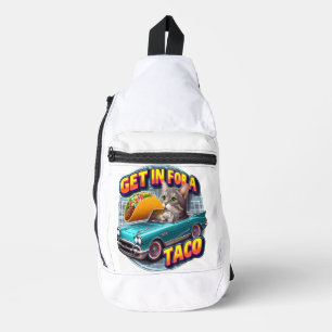 Sac À Bandoulière Taco Cat Cruising