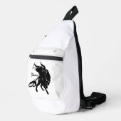 Sac À Bandoulière Taurus puissant le Zodiaque Bull (Coin droit)