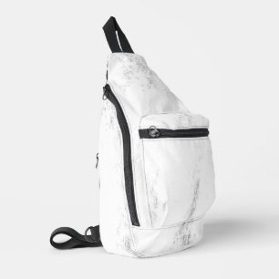 Sac À Bandoulière Texture Grunge Monochrome Minimaliste