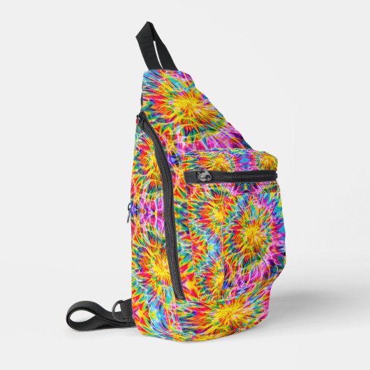 Sac À Bandoulière Tie Dye Tendance (Coin gauche)