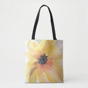 Sac à bandoulière tout-imprimé tournesol jaune