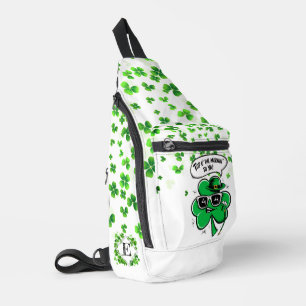 Sac À Bandoulière Trèfle personnalisé Top O' The Mornin'