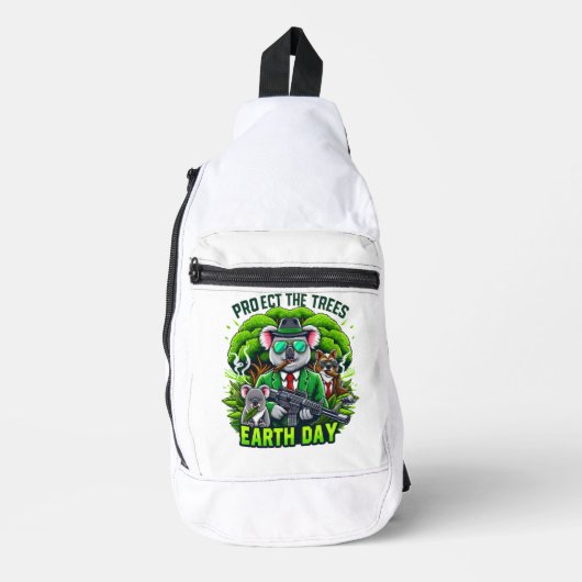 Sac À Bandoulière Trio Koala armée (Recto)