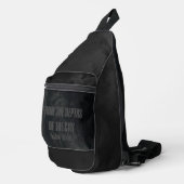 Sac À Bandoulière Underground Streetwear Backpack Black Dark bag (Coin droit)