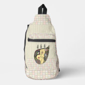 Sac À Bandoulière Une fleur à l'intérieur (Recto)