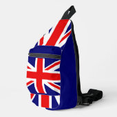 SAC À BANDOULIÈRE UNION JACK - LE DRAPEAU BRITANNIQUE (Coin droit)