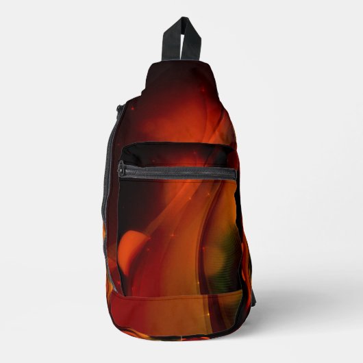 Sac À Bandoulière Vague d'incendie (Recto)