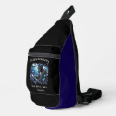 Sac À Bandoulière Vibes De Scuba : Plongez Dans L'Aventure ! (Coin droit)