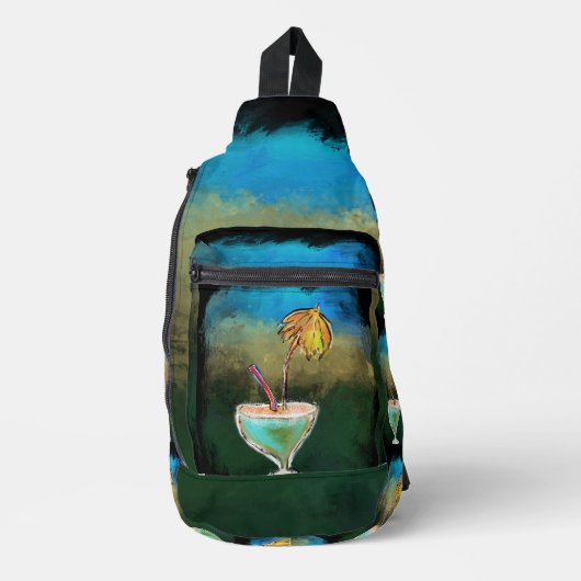 Sac À Bandoulière Ville de fête (Recto)