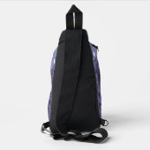 Sac à bandoulière Violet Whimsy (Verso)