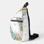 Sac À Bandoulière Voyageur du monde moderne | Monogramme (Coin droit)