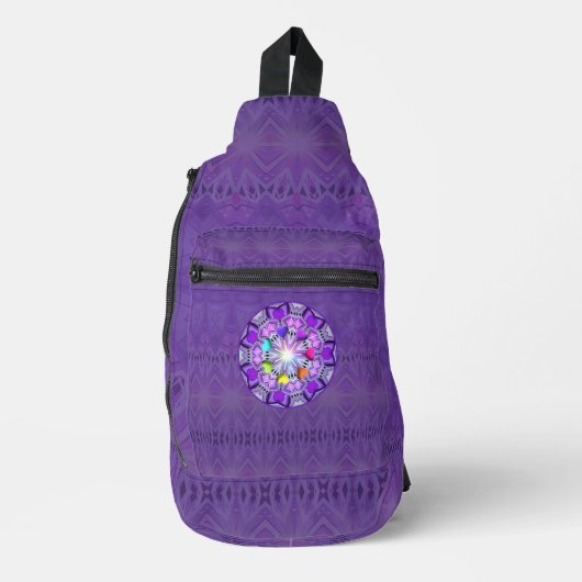 Sac À Bandoulière W2 pourpre (Recto)