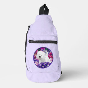 Sac À Bandoulière West Highland White Terrier Peinture Westie Chien