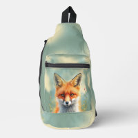 Yeux frappants d'un renard roux rusé