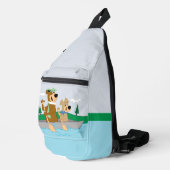 Sac À Bandoulière Yogi Bear et Boo Boo Fun Canoe Adventure (Coin droit)