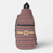 Sac À Bandoulière Zigzag Tropical (Recto)