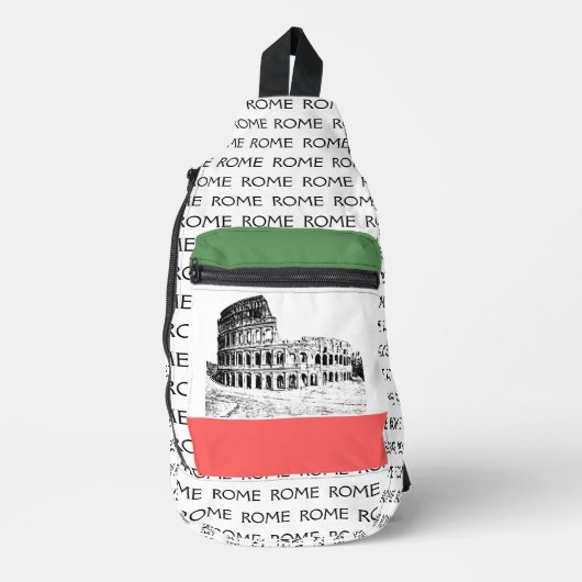 Sac à bille design du Colisée de Rome (Recto)
