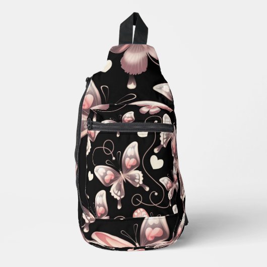 Sac à billes de conception des coeurs papillon (Recto)