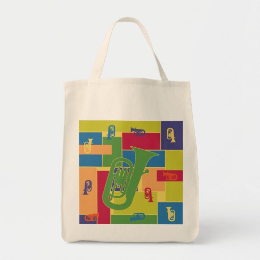 Sac à blocs de couleur pour euphonium (Devant)