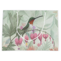 Sac à cadeau colibri