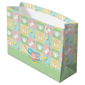 Sac à cadeau de courtepoint de bébé (Dos Angle)