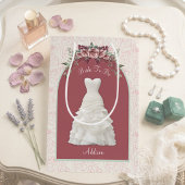 Sac à cadeau moyen Luxe Rose Poussiéreuse Future M